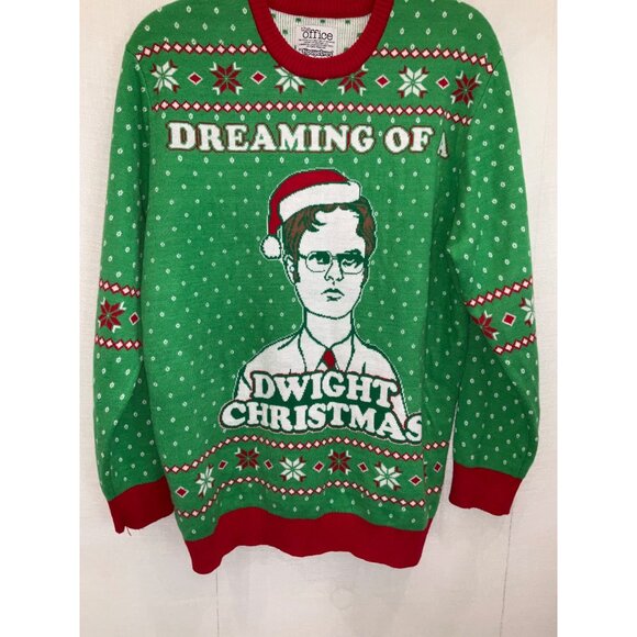 The Office Tipsy Elves "Dwight Christmas" Sweater Unisex XL - Picture 2 of 5